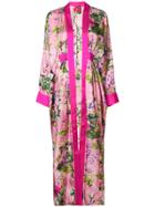 F.r.s For Restless Sleepers Printed Kimono - Pink & Purple