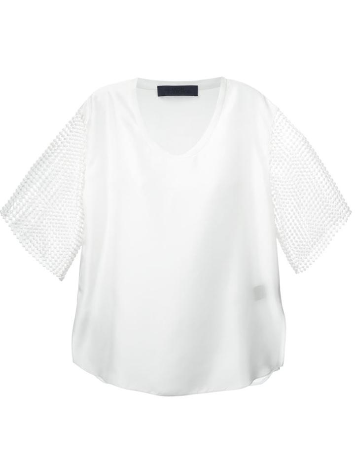 Sharon Wauchob Mesh Sleeve Blouse