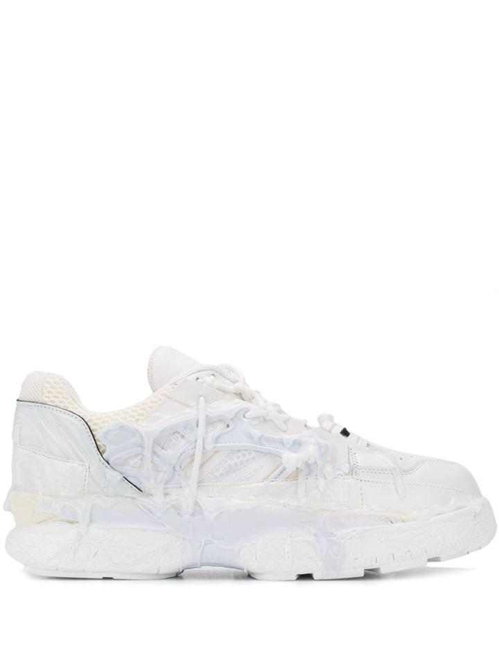 Maison Margiela Low Top Fusion Sneakers - White