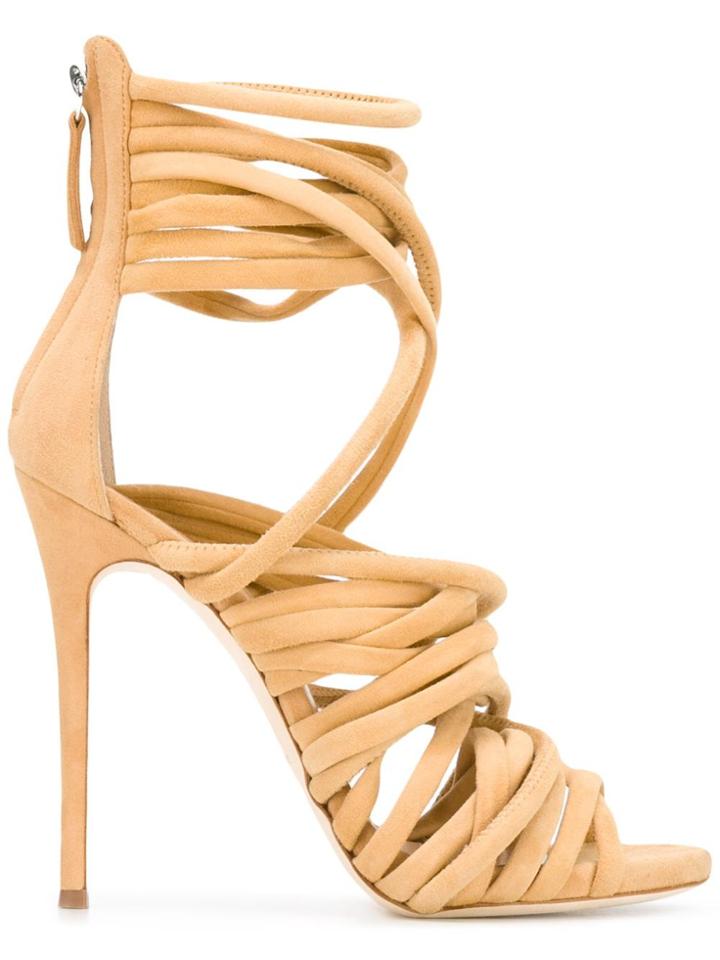 Giuseppe Zanotti Design Runway Sandals - Nude & Neutrals