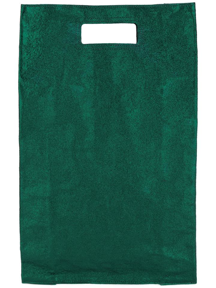 Zilla Shopper Tote, Women's, Green, Leather