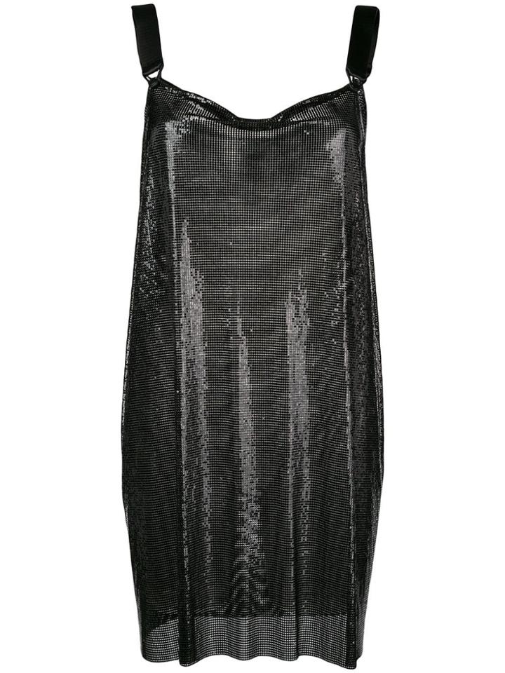 Paco Rabanne Chainmail Mini Dress - Black