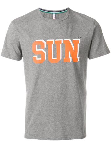 Sun 68 Sun T-shirt - Grey
