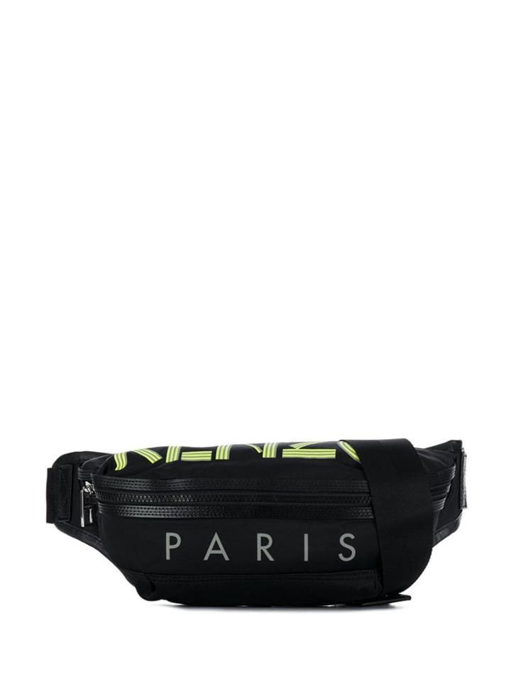 Kenzo Contrast Logo Belt Bag - Black