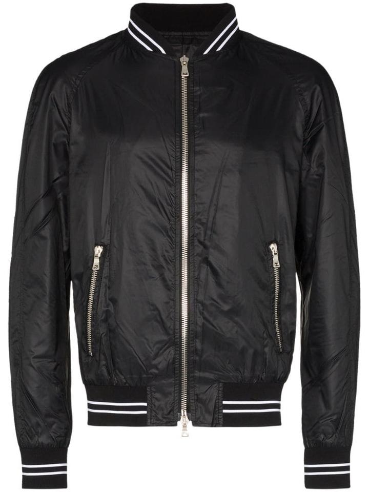 Balmain Balm Bk Bdg Teddy Bmbr Jkt Bl - Black