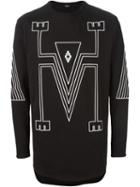 Marcelo Burlon County Of Milan 'tupungato' T-shirt, Men's, Size: Xs, Black, Cotton