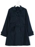 Lapin House - Teen Belted Trench Coat - Kids - Cotton/polyurethane/tactel - 14 Yrs, Girl's, Blue
