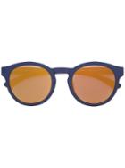 Mykita - 'mylon Giba' Sunglasses - Unisex - Polyamide - One Size, Blue, Polyamide