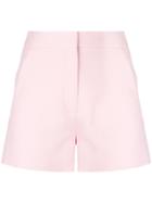 Valentino Crepe Couture Shorts - Pink & Purple