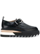 Hender Scheme Platform Monk Shoes - Black
