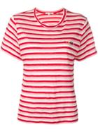 Chinti & Parker Soleil Striped Knitted Top - Red