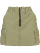 Ksubi Crypt High-waisted Mini Skirt - Green