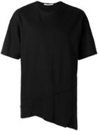 Chalayan Triangle Fold Detail T-shirt - Black