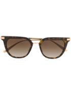 Dolce & Gabbana Eyewear Panthos Sunglasses - Brown