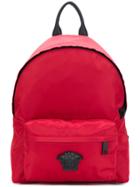 Versace Medusa Head Backpack - Red