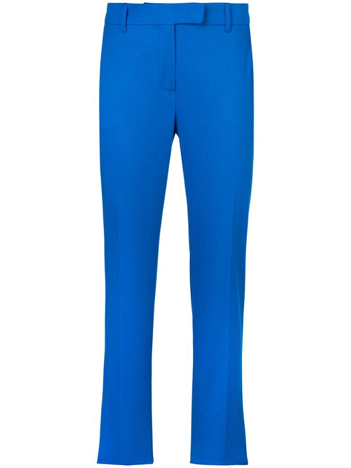 Max Mara Studio Slim Cropped Trousers - Blue