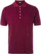 Massimo Alba Classic Polo Shirt, Men's, Size: Xl, Pink/purple, Cotton/spandex/elastane