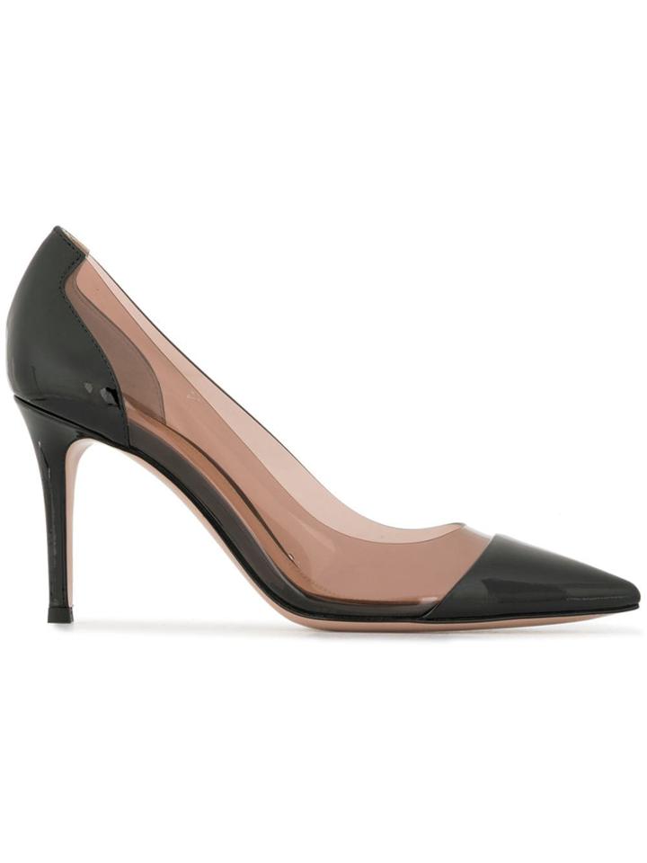 Gianvito Rossi Vernice Stiletto Pumps - Black