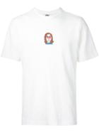 Jupe By Jackie Embroidered Figure T-shirt, Men's, Size: Medium, White, Cotton/spandex/elastane