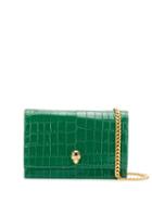 Alexander Mcqueen Logo Cross-body Bag - Green