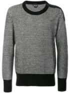 Just Cavalli Two-tone Knit Sweater - Grey