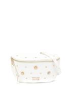 Versace Jeans Couture Crystal-embellished Belt Bag - White