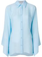 Emilio Pucci Bell-sleeve Shirt - Blue