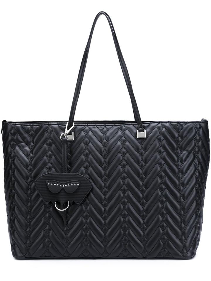 Christian Siriano 'sabrina' Tote, Women's, Black, Pvc