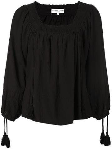 A Piece Apart Tasseled Blouse