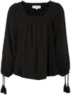 A Piece Apart Tasseled Blouse