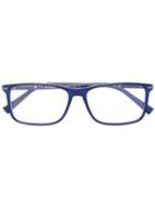 Ermenegildo Zegna - Square Optical Glasses - Men - Acetate/metal - 55, Blue, Acetate/metal