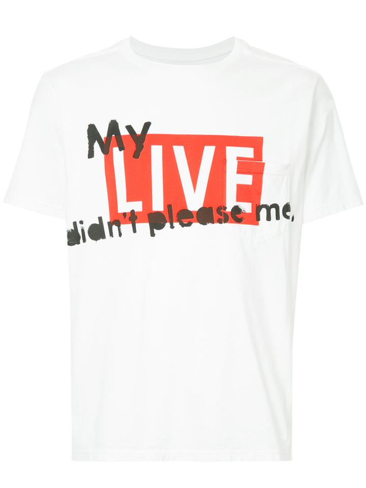 Takahiromiyashita The Soloist Live T-shirt - White