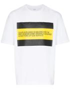 Calvin Klein Jeans Est. 1978 Front Flag T-shirt - White