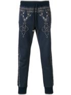 Dolce & Gabbana Printed Track Pants - Blue