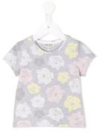 Tiger Print T-shirt - Kids - Cotton/spandex/elastane - 24 Mth, Grey, Kenzo Kids