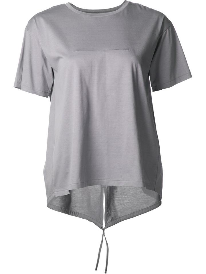 Astraet Crew Neck Centre Trim Detail T-shirt