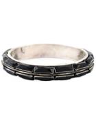Goti Rectangle Shaped Onyx Bangle