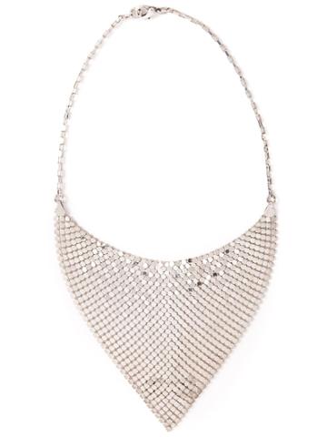 Paco Rabanne Vintage 'disco 80's' Neklace - Metallic