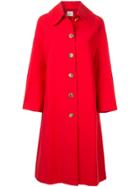 Khaite Doris Coat - Red