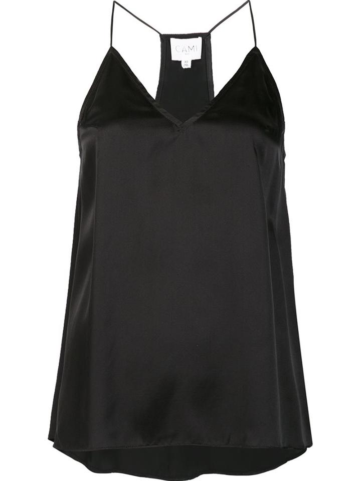 Cami 'jenna' Cami Top, Women's, Size: Small, Black, Silk