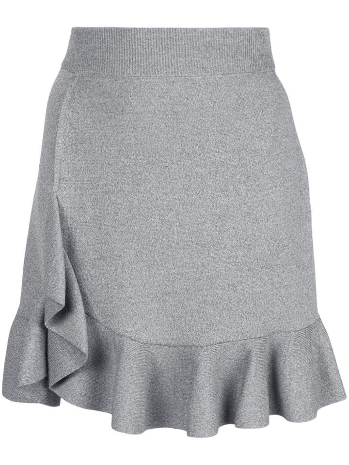 Altuzarra 'ziggy' Knit Skirt - Grey