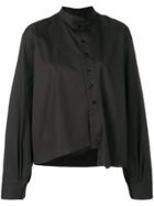 Lemaire Asymmetric Shirt - Black