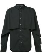 Private Stock Layered Shirt, Men's, Size: Small, Black, Cotton