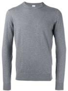 Aspesi Classic Crewneck Sweater, Men's, Size: 50, Grey, Cotton/cashmere