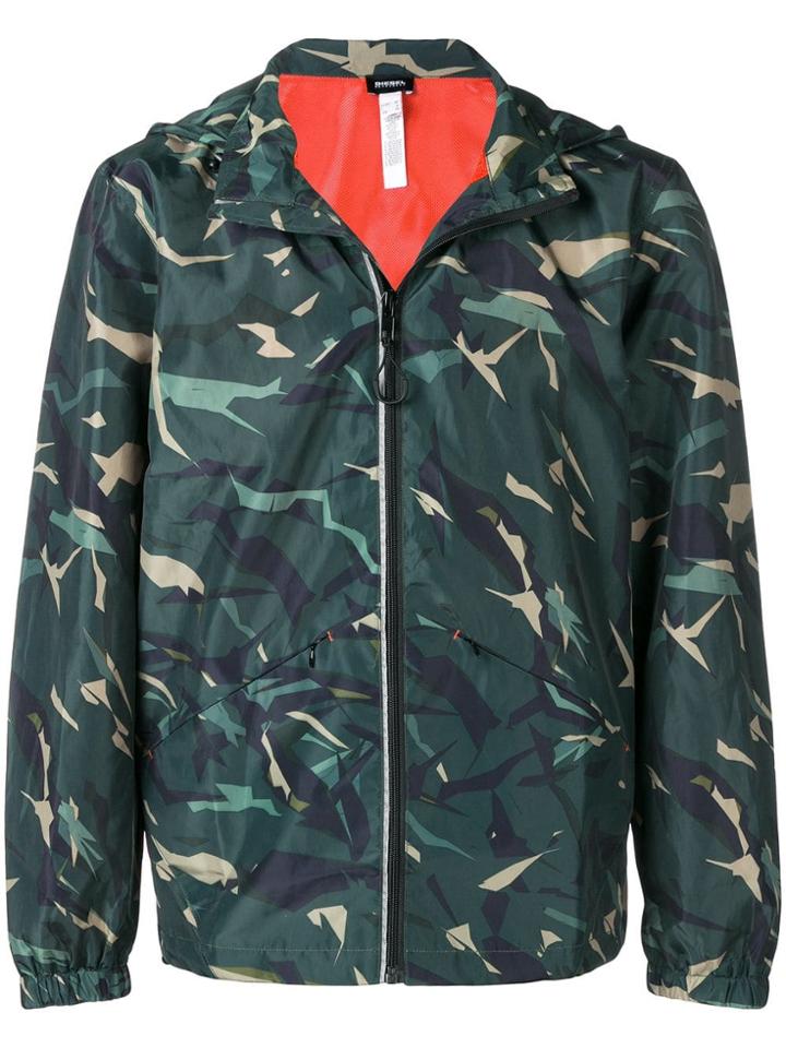 Diesel Hooded Camouflage Jacket - Green