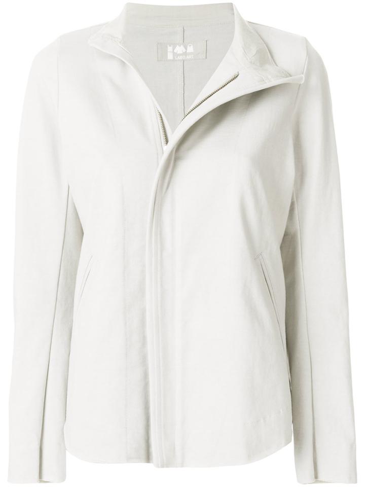 Labo Art Zipped Jacket - Nude & Neutrals