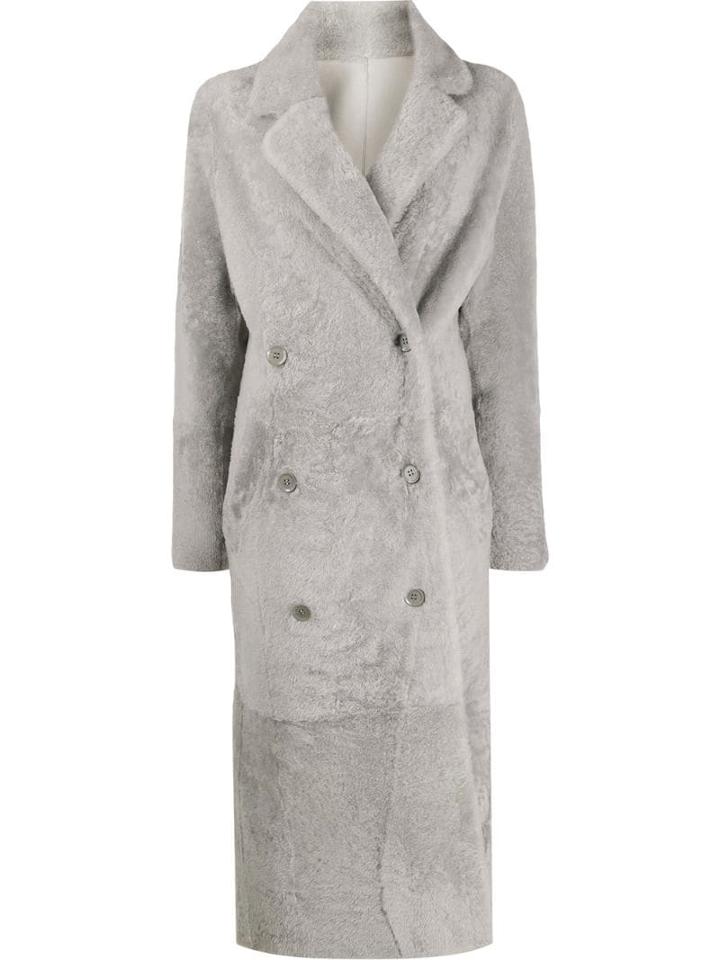 S.w.o.r.d 6.6.44 Double Breasted Coat - Grey
