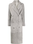 S.w.o.r.d 6.6.44 Double Breasted Coat - Grey