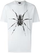 Lanvin Spider Print T-shirt, Men's, Size: Large, White, Cotton