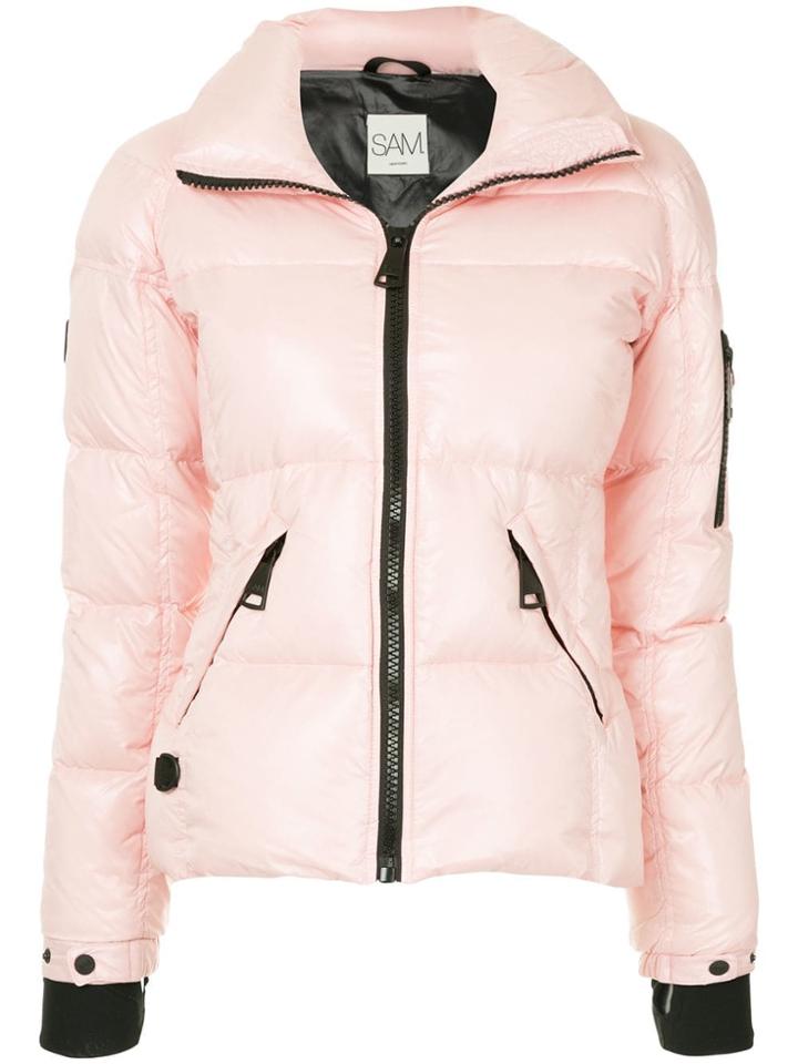 Sam. Freestyle Padded Coat - Pink